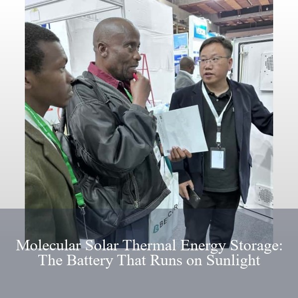 Molecular Solar Thermal Energy Storage: The Battery That Runs on Sunlight